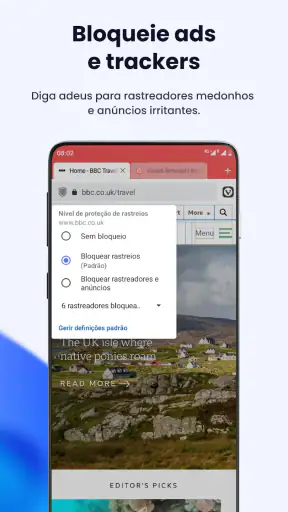 Navegador Vivaldi - Seguro screenshot