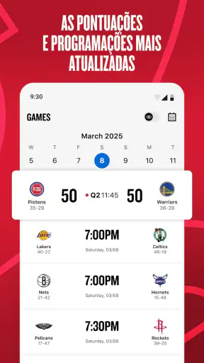 NBA – App Oficial screenshot