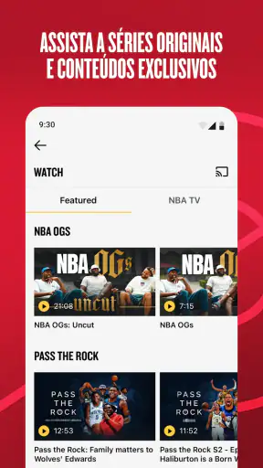 NBA – App Oficial screenshot