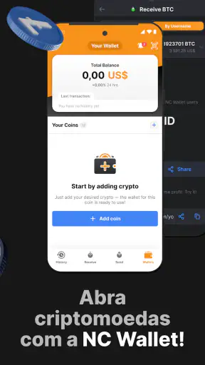 NC Wallet: cripto sem taxas screenshot