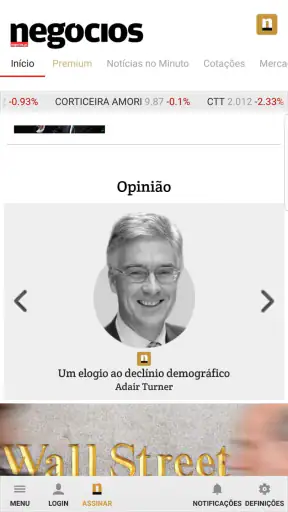 Negócios screenshot
