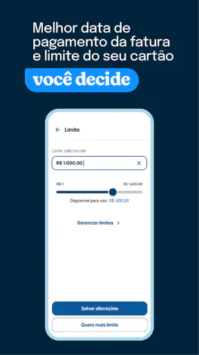Neon cartão de crédito e conta screenshot