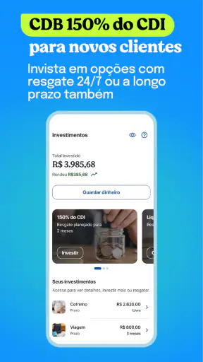Neon cartão de crédito e conta screenshot