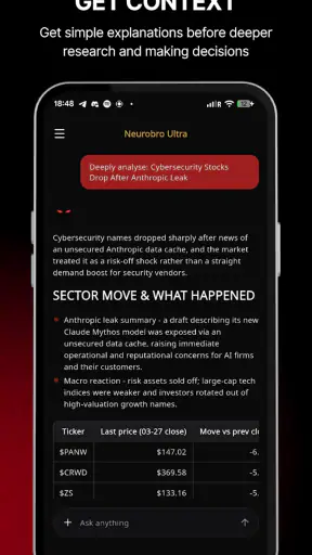 Neurobro: IA para Trading screenshot