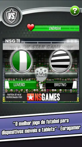 New Star Futebol screenshot