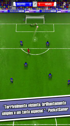 New Star Futebol screenshot