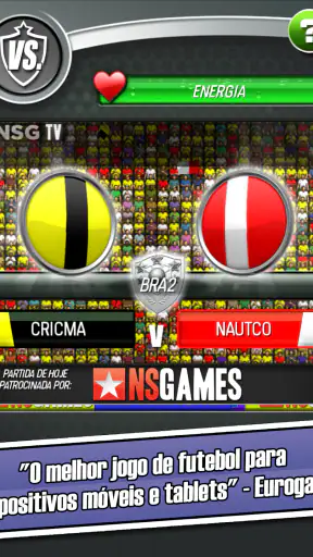 New Star Futebol screenshot