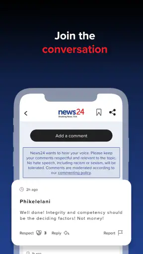 News24: Trusted News. First screenshot