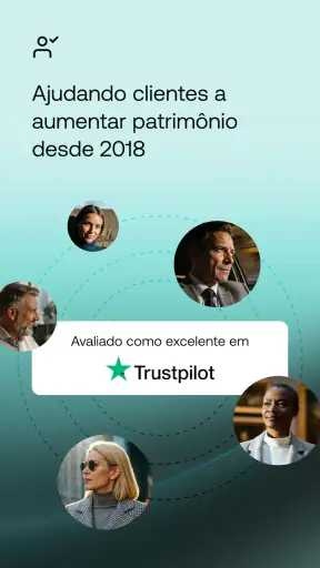 Nexo: Patrimônio cripto screenshot