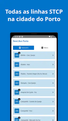 Next.Bus Porto - Horários screenshot