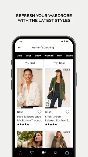 Next: Fashion & Homeware screenshot