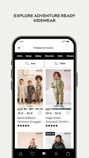 Next: Fashion & Homeware screenshot