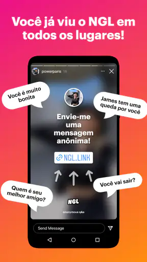 NGL – q&a anônimo screenshot