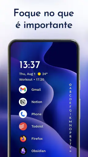 Niagara Launcher Tela Inicial screenshot