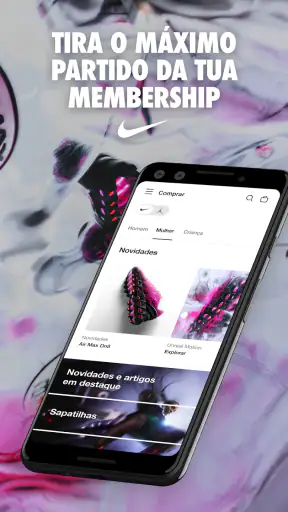 Nike: sapatilhas e vestuário screenshot