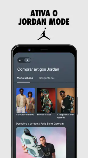 Nike: sapatilhas e vestuário screenshot
