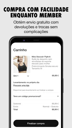 Nike: sapatilhas e vestuário screenshot