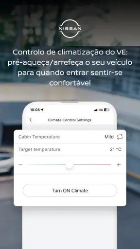 NissanConnect Services screenshot