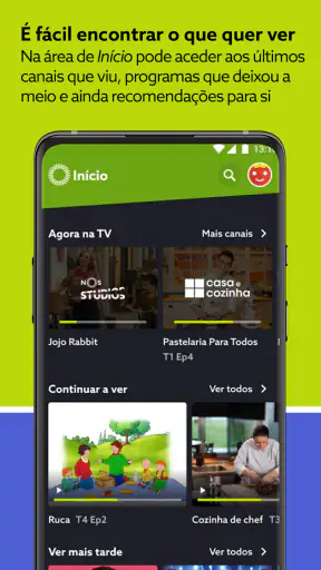 NOS TV screenshot