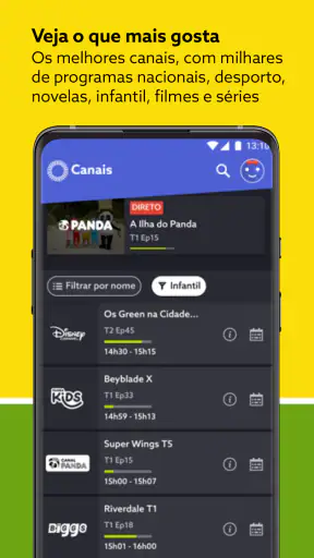 NOS TV screenshot