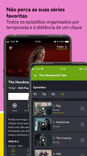 NOS TV screenshot