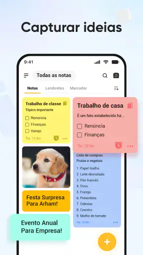 Notas: Bloco de notas e listas screenshot