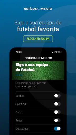 Notícias ao Minuto Portugal screenshot