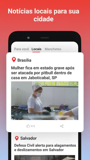 Notícias Locais - Últimas screenshot