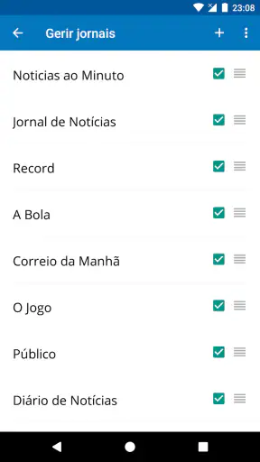 Notícias Portugal | PT Jornais screenshot