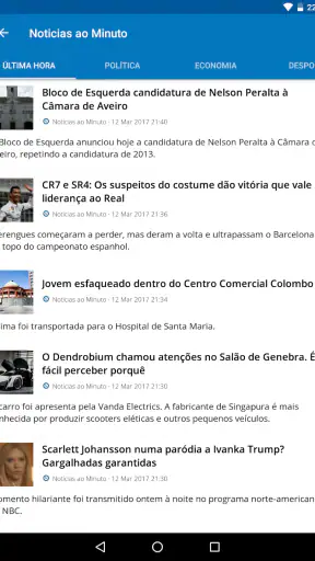 Notícias Portugal | PT Jornais screenshot
