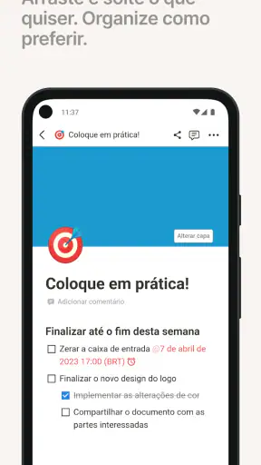 Notion: notas, tarefas e IA screenshot