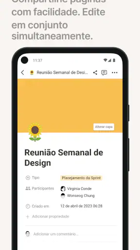 Notion: notas, tarefas e IA screenshot