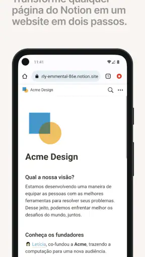 Notion: notas, tarefas e IA screenshot