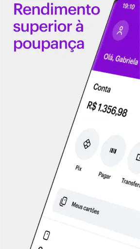 Nubank: conta, cartão e mais screenshot