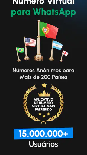 Números virtuais SMS - GetCode screenshot