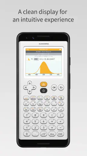 NumWorks Graphing Calculator screenshot
