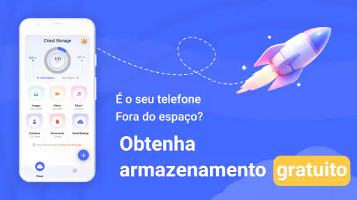 Nuvem armazenamento screenshot