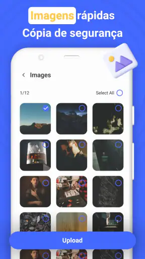 Nuvem armazenamento screenshot