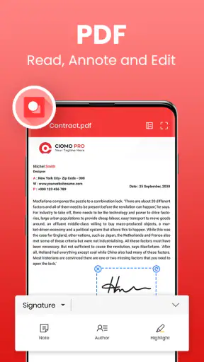Office App - DOCX, PDF, XLSX screenshot