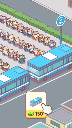 Office Cat: Idle Tycoon Game screenshot
