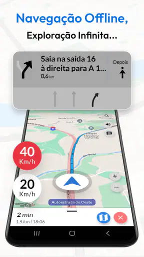 Offline Map Navigation screenshot