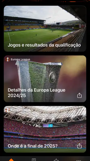 Oficial UEFA Europa League screenshot