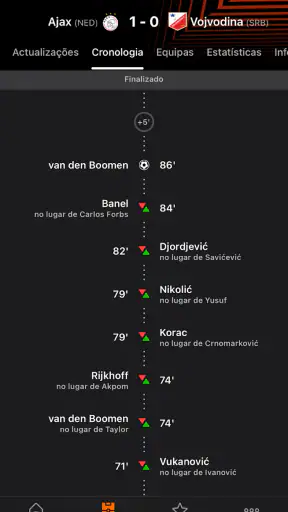 Oficial UEFA Europa League screenshot