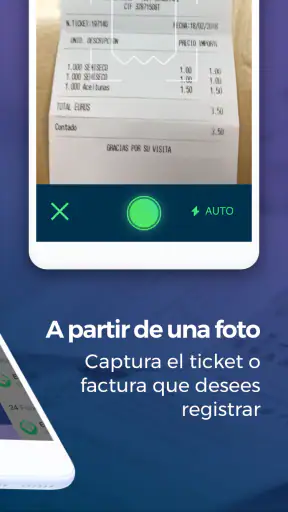 Okticket - Gestão de despesas screenshot