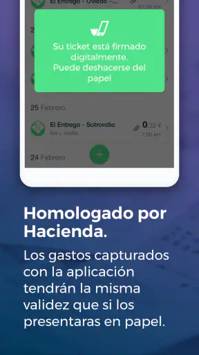 Okticket - Gestão de despesas screenshot