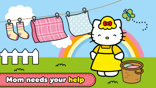 Olá Kitty: Boa noite screenshot