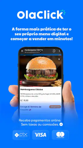OlaClick: Cardápio digital PDV screenshot