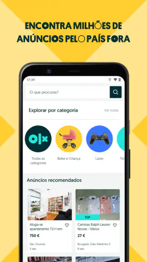 OLX Portugal screenshot