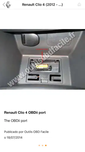 Onde está o meu conector OBD2? screenshot