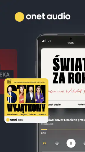 Onet Audio screenshot